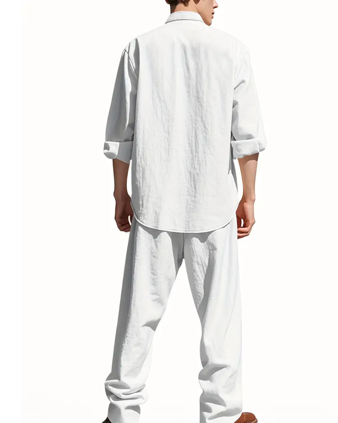 Conjunto Holgado de Lino para Hombre