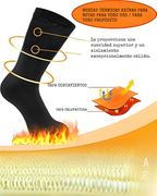 Calcetines Térmicos Extra Gruesos y Aislantes Para Invierno - Pack de 3 pares