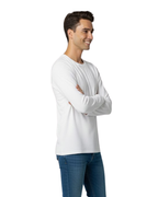 Polo de Manga Larga de Corte Ajustado para Hombre