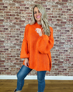 Jersey de punto grueso con cuello alto unisex®