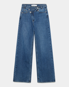 Vaqueros rectos de cintura alta para mujer®