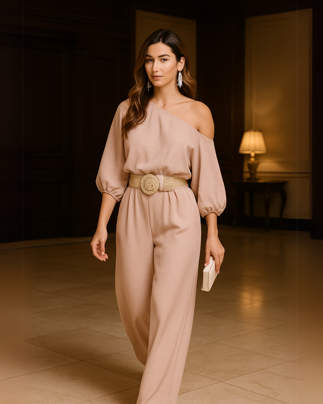 Braga Elegante con Cinturón  Estilo que Define tu Silueta