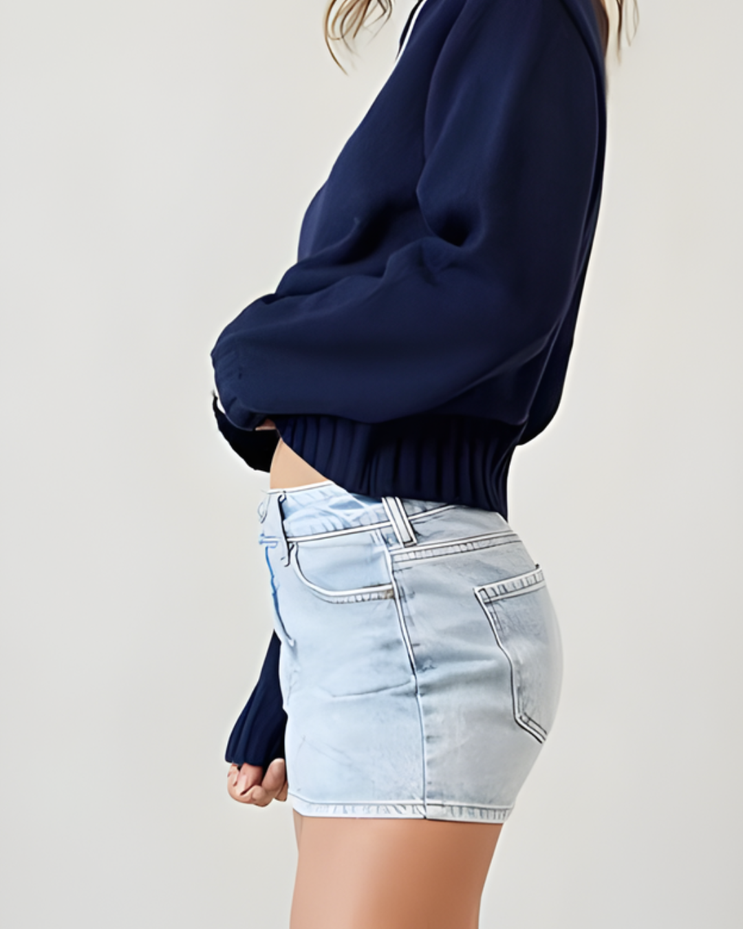 Minifalda de denim clásica para mujer®