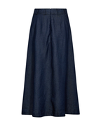 Falda Plizada de Mezclilla