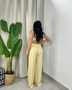 Pantalón y Camisa de Tacto Suave con Ajuste Cómodo y Estilizado