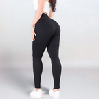 Pantalones Compresores Elásticos  de Cintura Alta