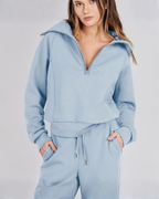 Conjunto de entrenamiento oversize de 2 piezas para mujer