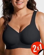 Sujetador de cobertura total y soporte flexible sin aros (OFERTA 2X1)