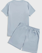 Conjunto de camisa y pantalón corto para hombre