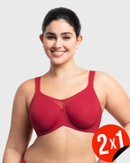 Sujetador con aro flexible sin forro (OFERTA 2X1)®