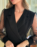 Mono Elegante con Escote Pronunciado para Mujer®