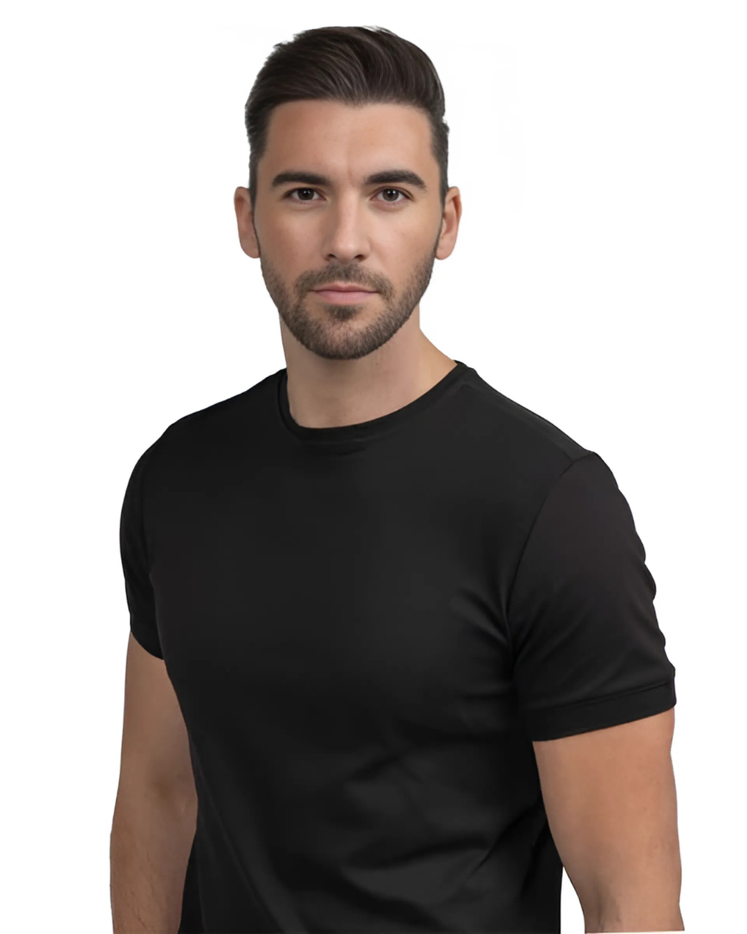 Camiseta Básica de Manga Corta y Cuello Redondo Comodidad y Versatilidad para todos los días (OFERTA 2X1)