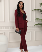 Conjunto de Traje Elástico Estilo Americano®