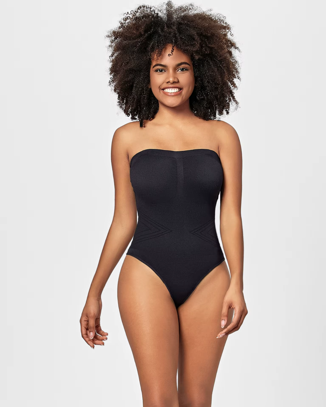 Body sin tirantes con control de abdomen y modelado sin costuras para mujer®