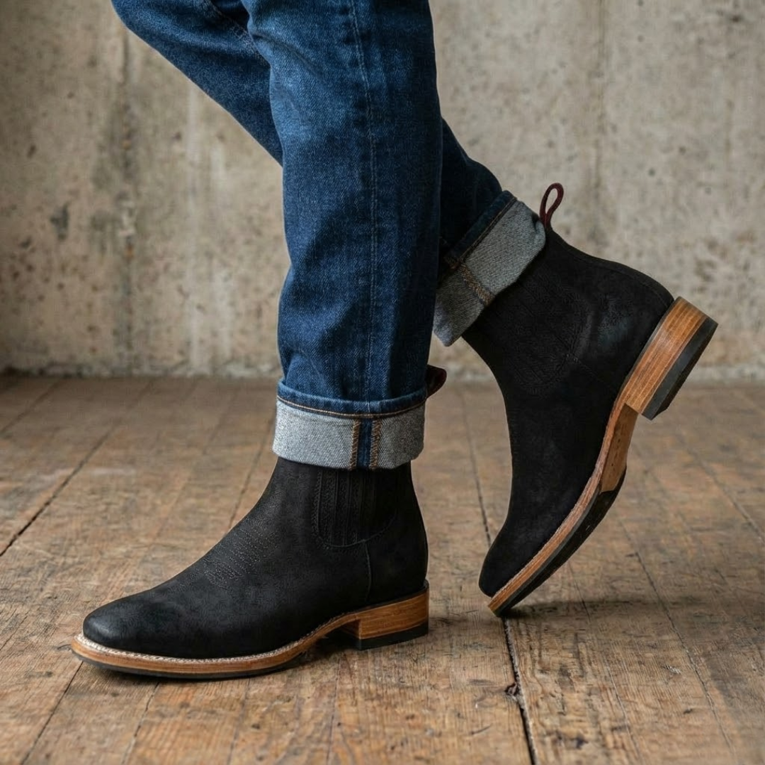 Botines Elegantes con Distinción Artesanal para hombre