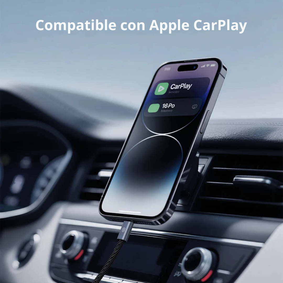 Cable de Carga Magnético con Carga Rápida y sin Enredos tipo C (OFERTA 2X1)