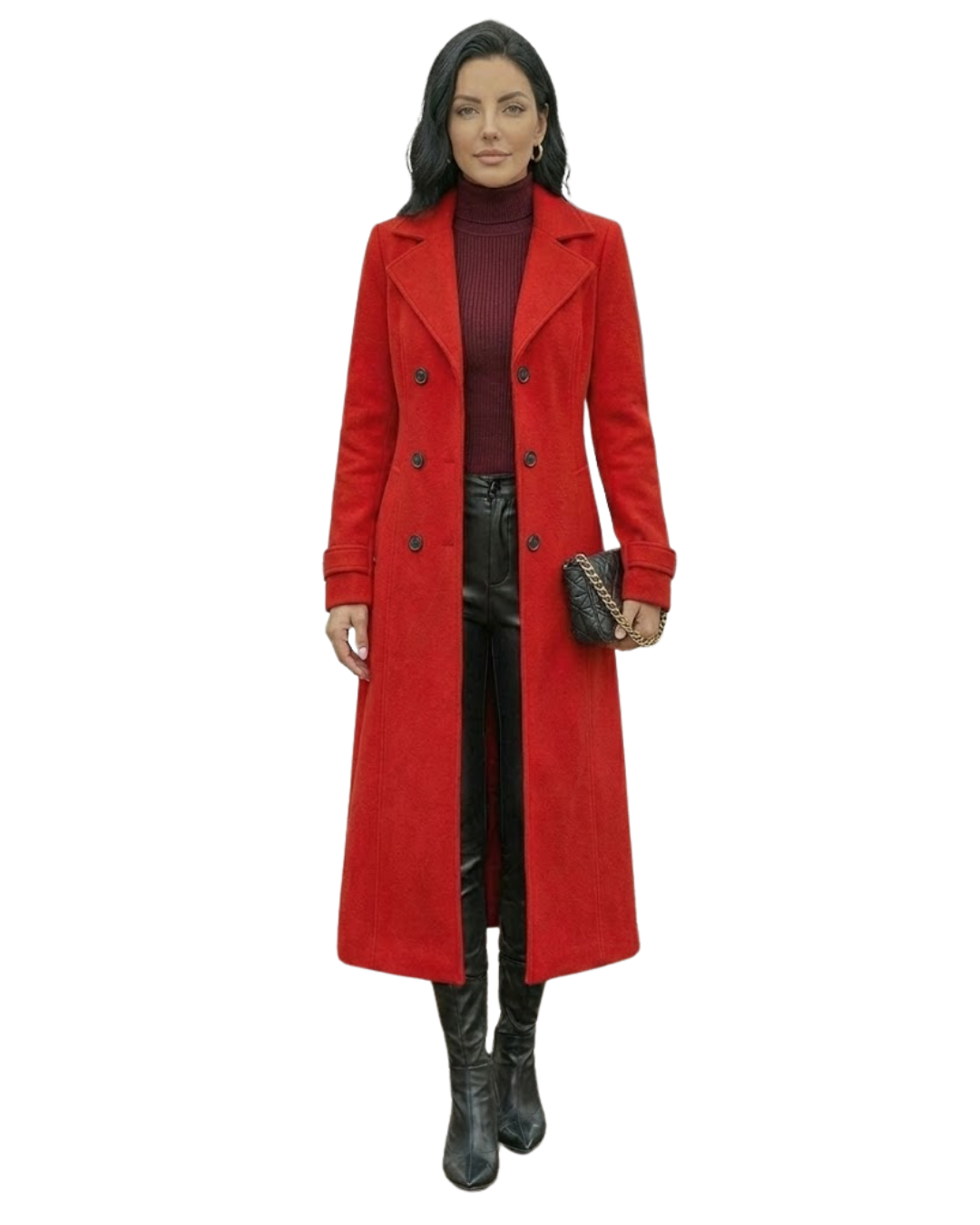 Chaqueta Elegante con Cierre de Botones para Mujer®