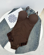 Body Moldeador de Alto Confort y Silueta Definida Para Mujer