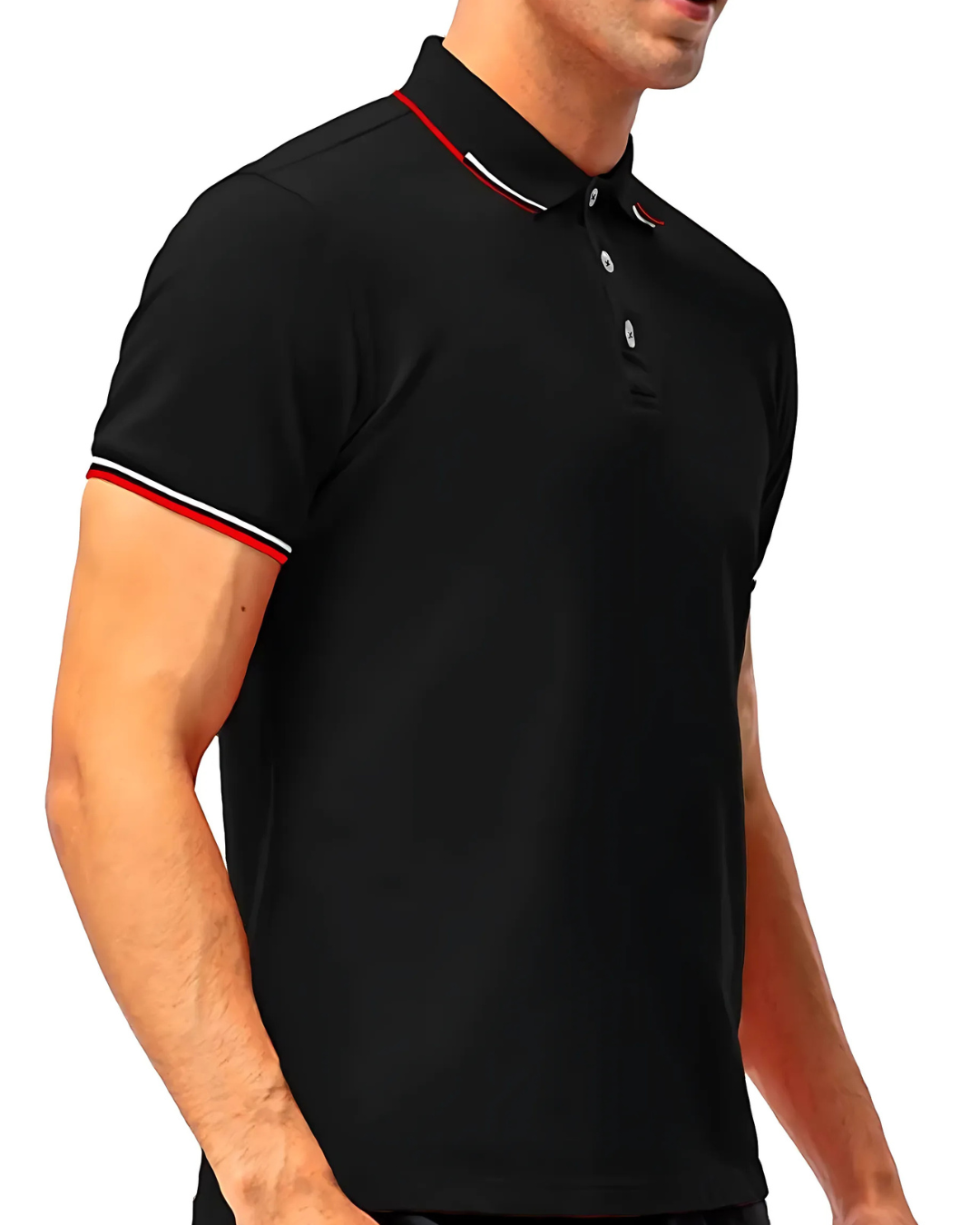 Camiseta Polo Táctica de Hombre con Manga Corta