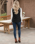 Chaleco Acolchado sin Mangas de Confort Térmico Para Mujer®