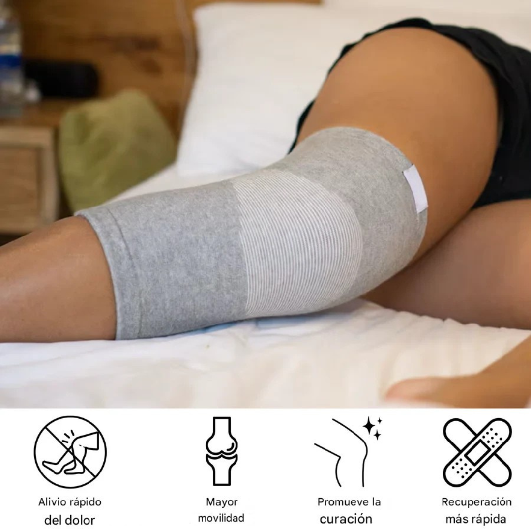 Rodillera de compresión con fibra de bambú (OFERTA 2X1)