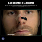Kit de Tiras Nasales Negras con Adhesión Extra para Respirar Mejor (OFERTA 2X1)®