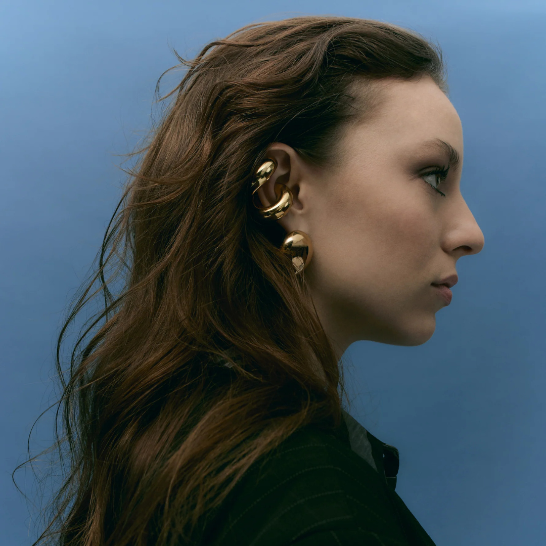 Set de Pendientes en Acero Inoxidable