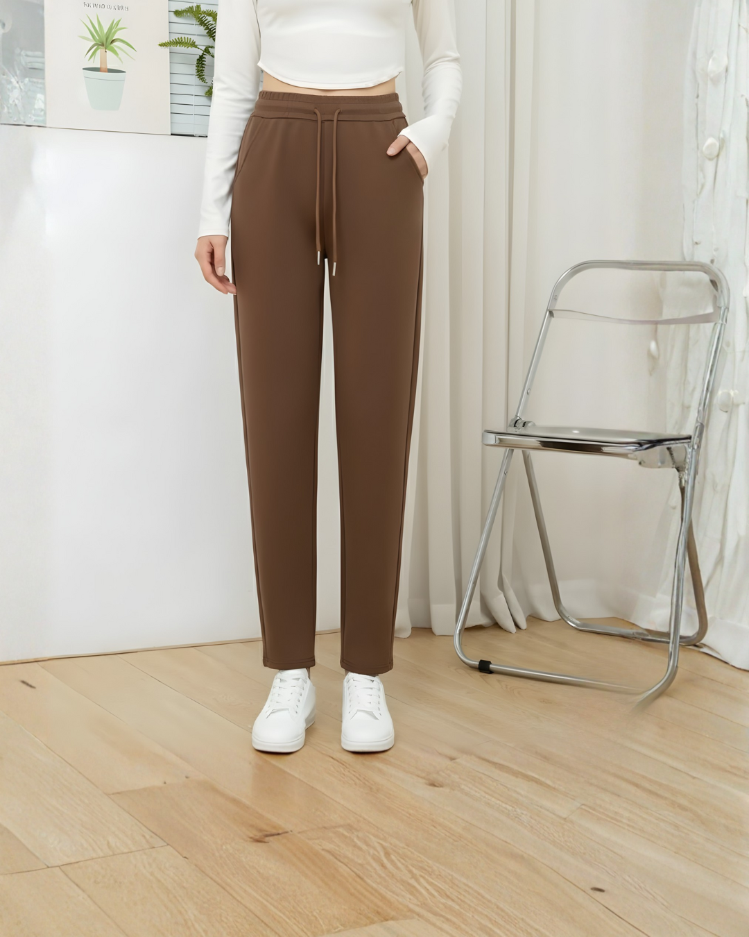 Pantalones térmicos de forro polar para mujer®