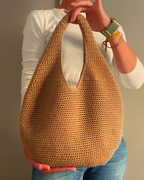 Bolso tejido de punto estilo boho®