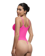 Body moldeador con cremallera y control de abdomen