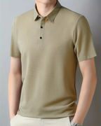 Camiseta polo casual transpirable