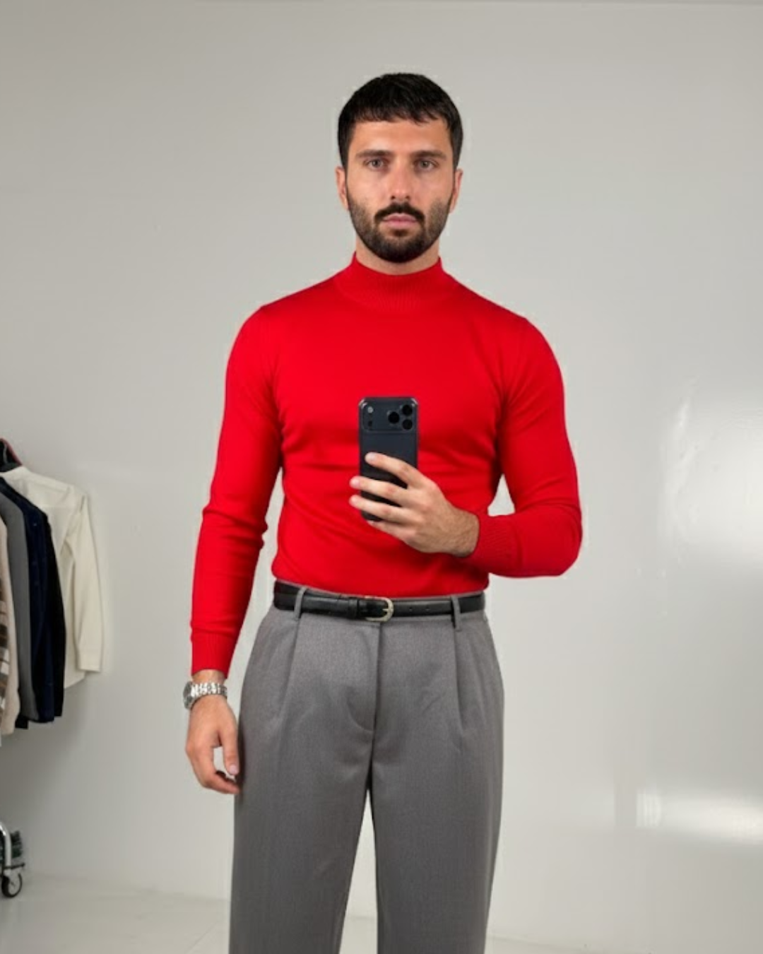 Jersey de cuello alto para Hombre