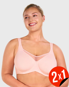 Sujetador con aro flexible sin forro (OFERTA 2X1)®