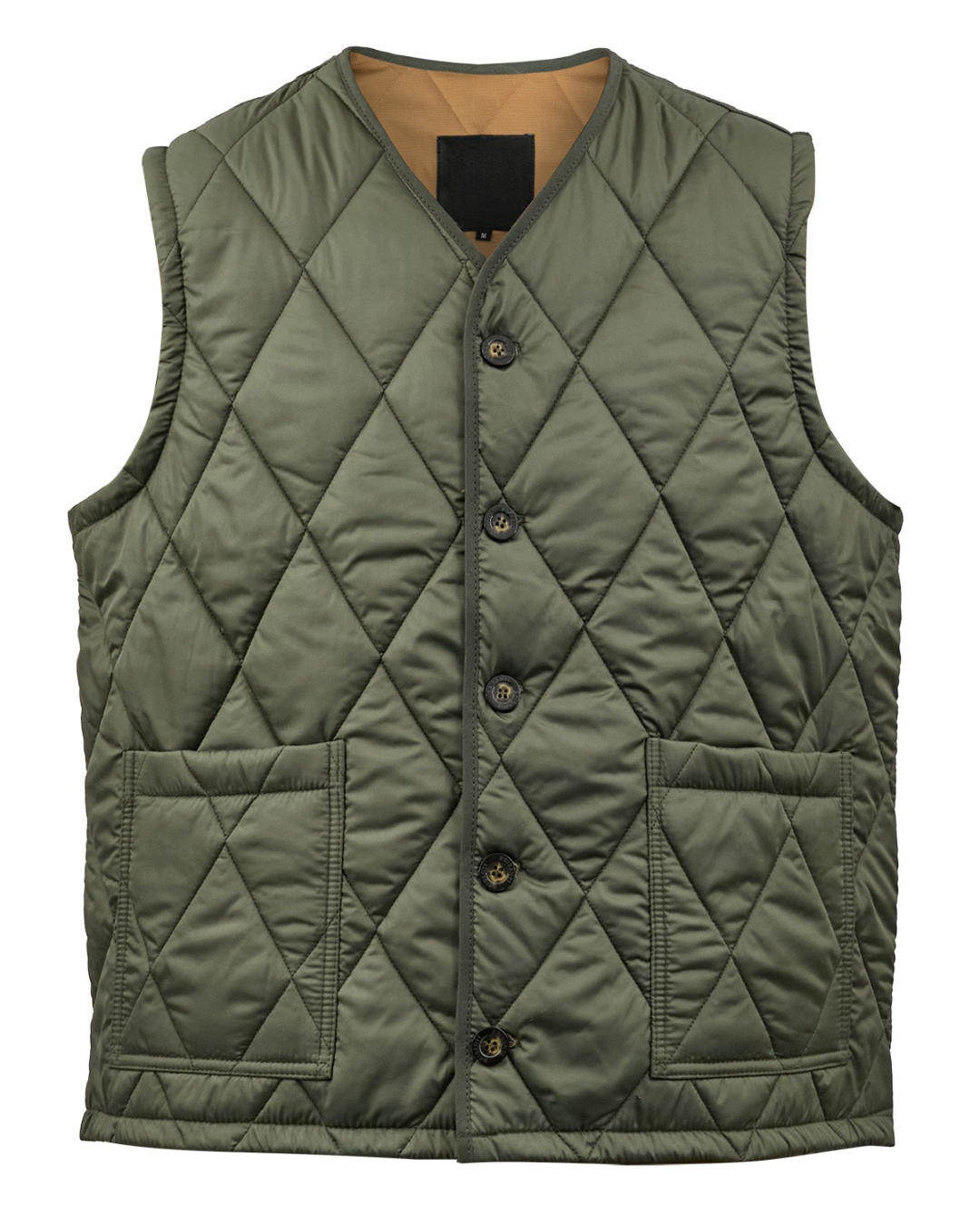 Chaleco para Hombre de Algodón Negro®