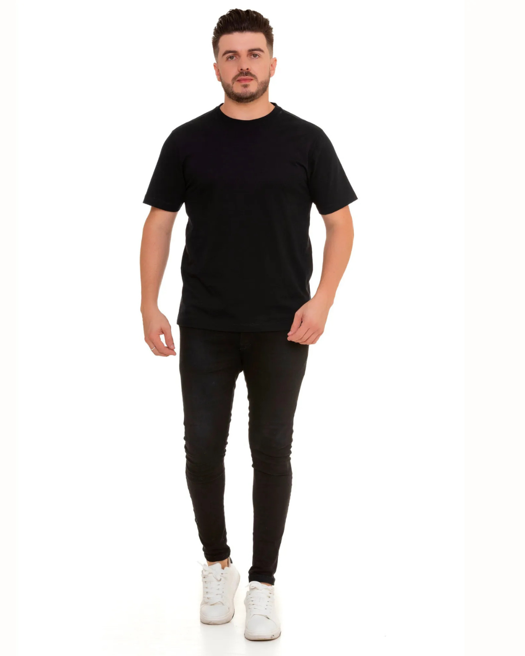 Camiseta Básica de Tejido ligero para Hombre