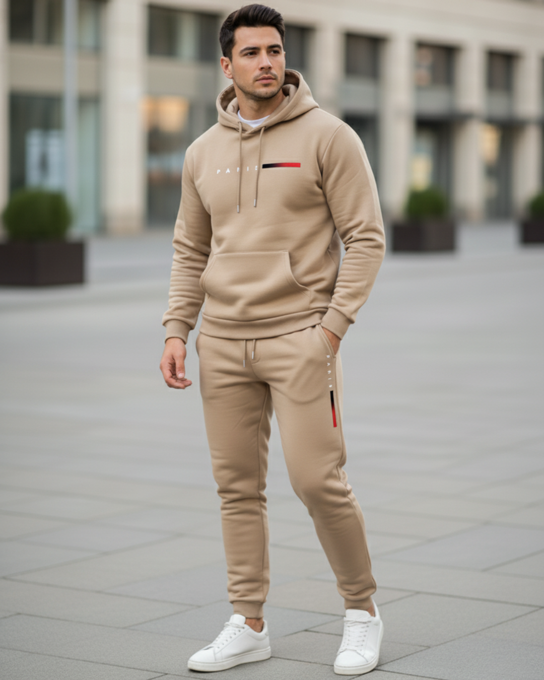 Conjunto Deportivo de  Sudadera y Joggers para Hombre®
