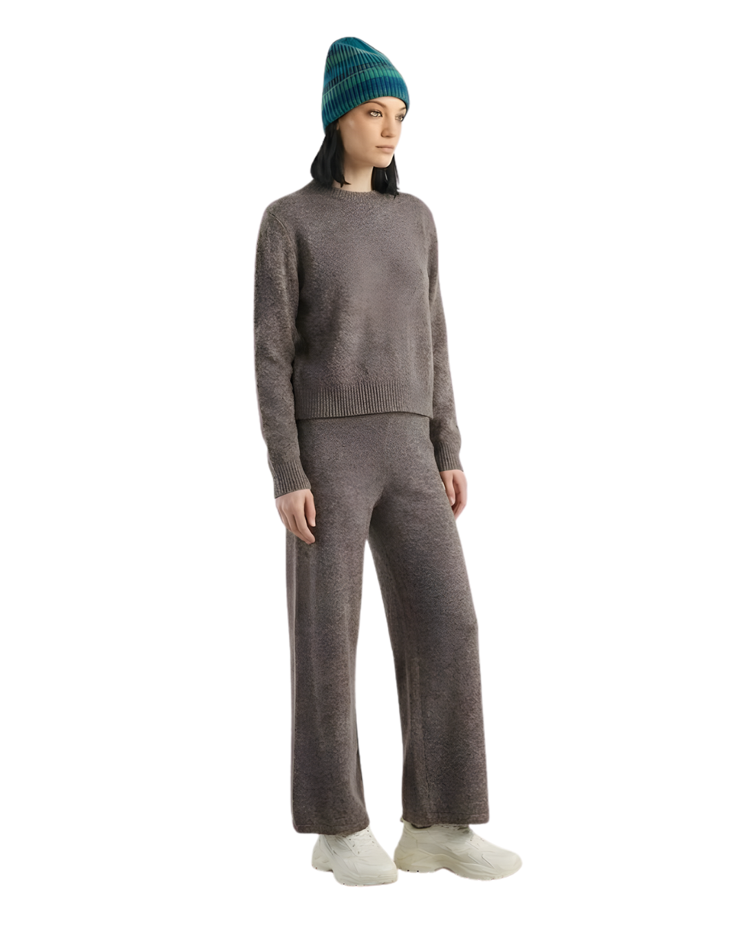 Conjunto Cómodo de Suéter y Pantalón Holgado para Mujer