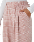 Pantalones casuales de cintura alta con bolsillos laterales para mujer®