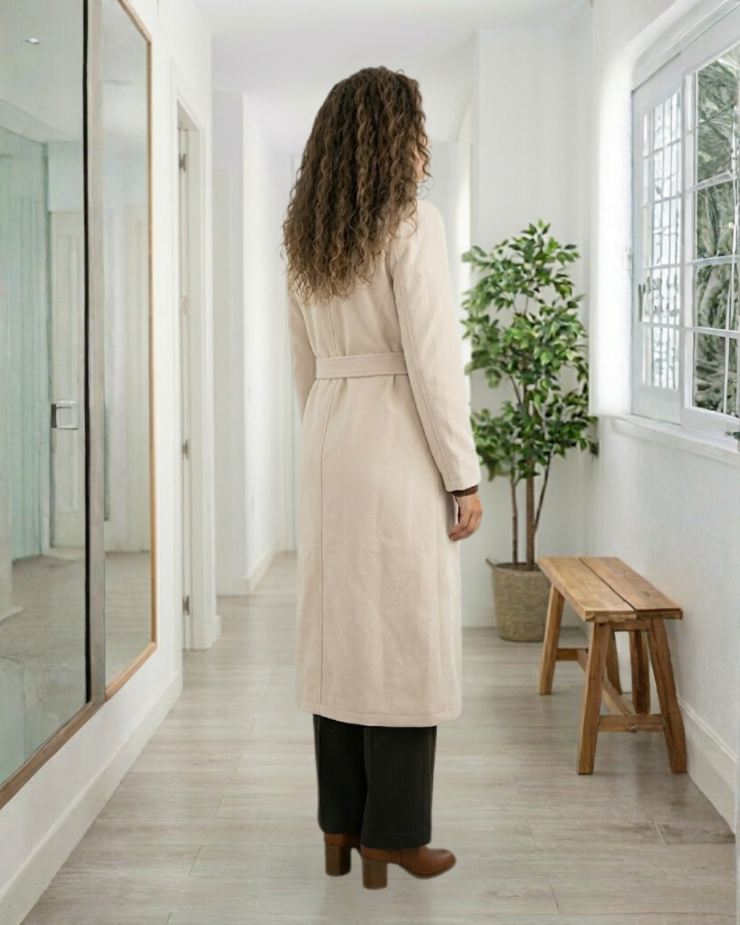 Abrigo Largo y Elegante para Mujer®