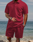 Conjunto de Camiseta Manga Corta y Short para Hombre®