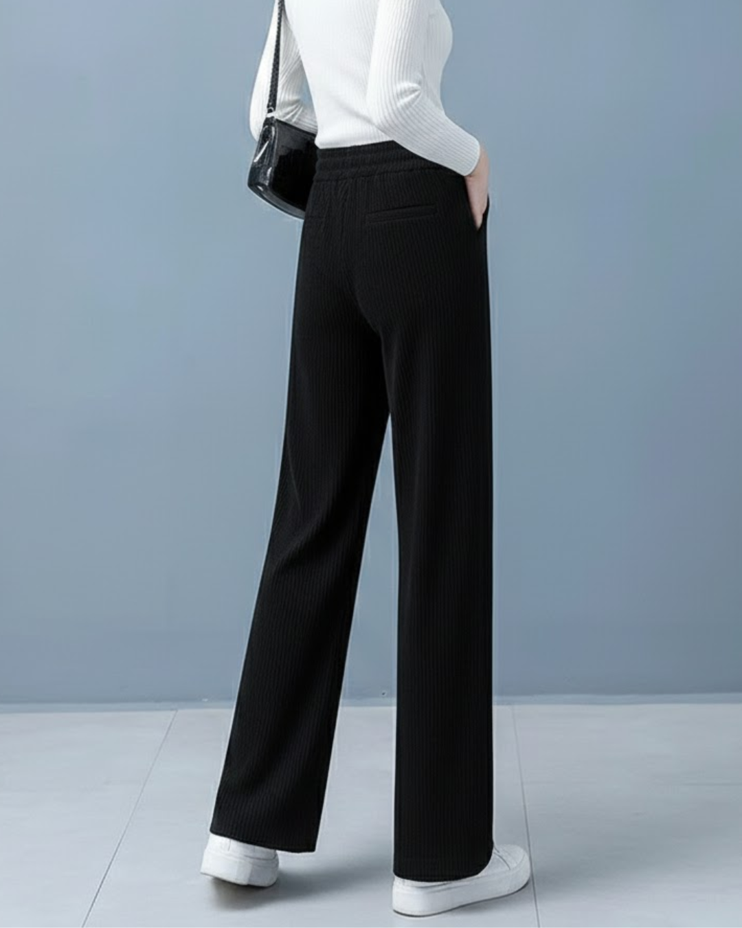 Pantalones anchos de terciopelo informales para mujer®