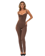 Mono Enterizo Negro Dionne Silueta de Alto Impacto®