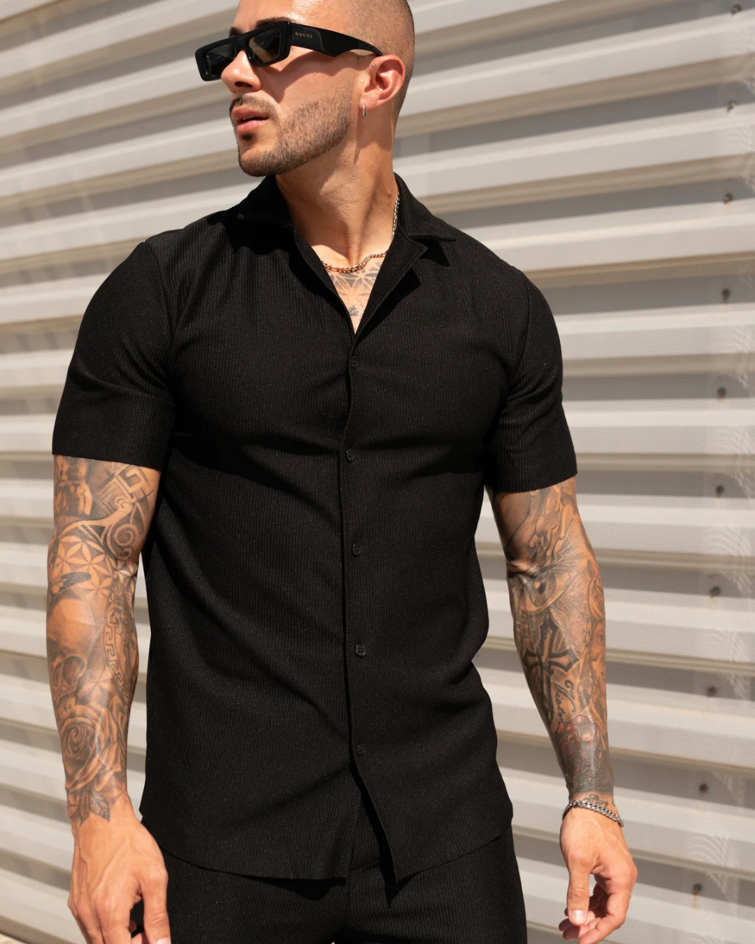 Conjunto Casual de Camiseta Manga Corta y Pantalón para Hombre®