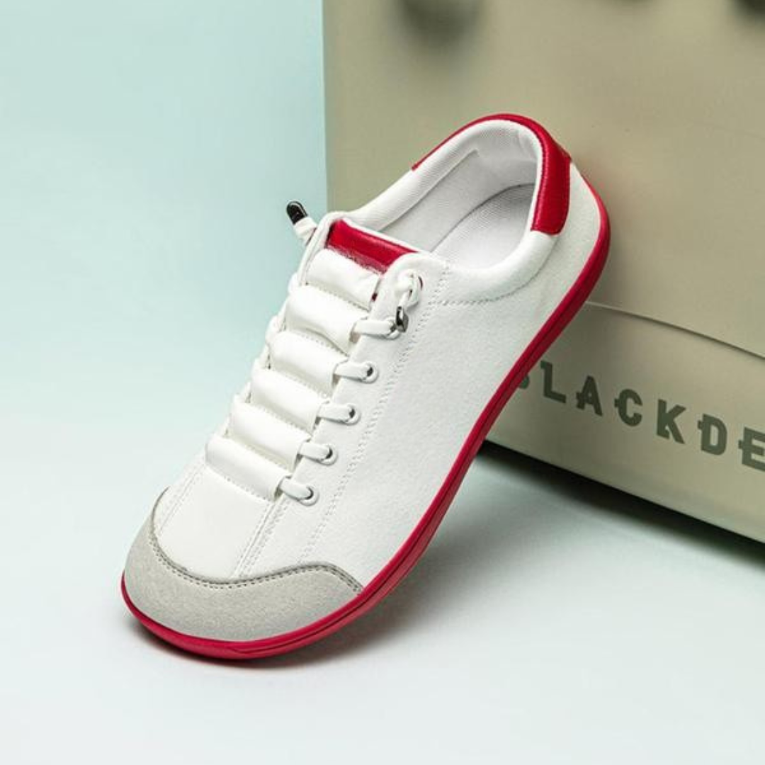 Zapatos casuales de lona con puntera ancha para hombre y mujer