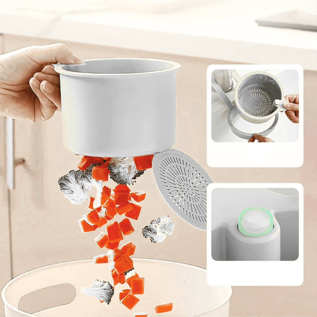 Cesta de Desagüe para Fregadero la Solución Higiénica y Funcional para tu Cocina