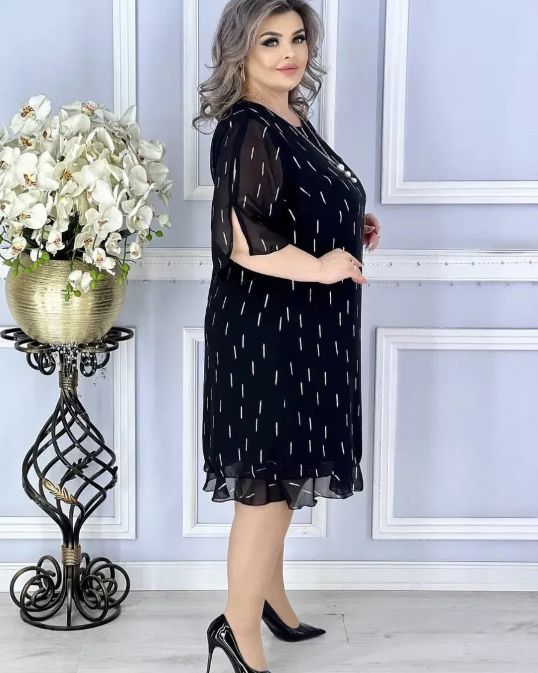 Vestido Suelto corto elegante y a la moda para mujer®