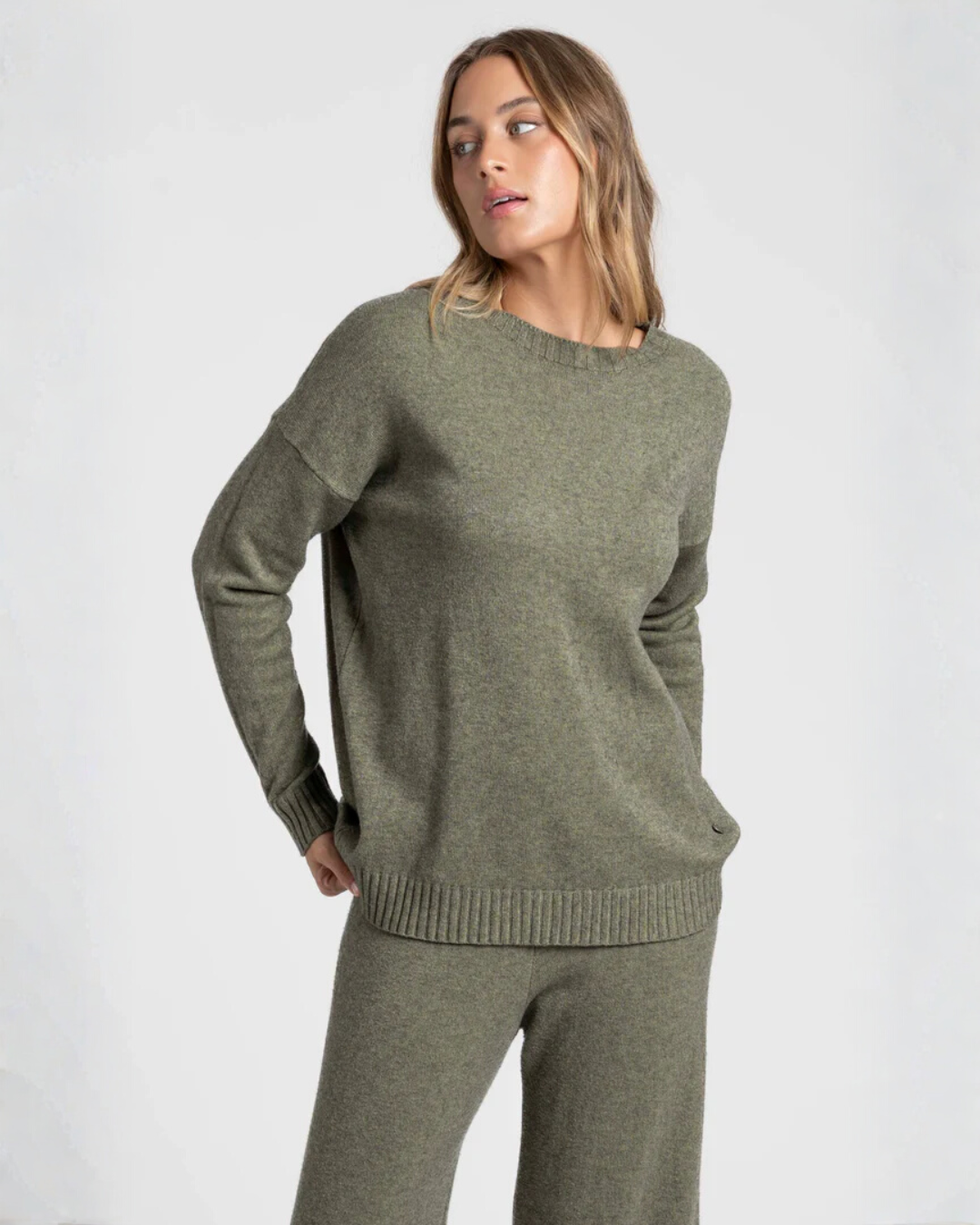 Conjunto Armonias de dos piezas de punto para mujer