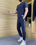 Conjunto de camiseta de manga corta y pantalón muy elástico