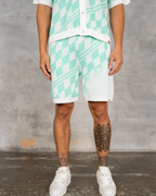 Conjunto de Punto a Cuadros para hombre