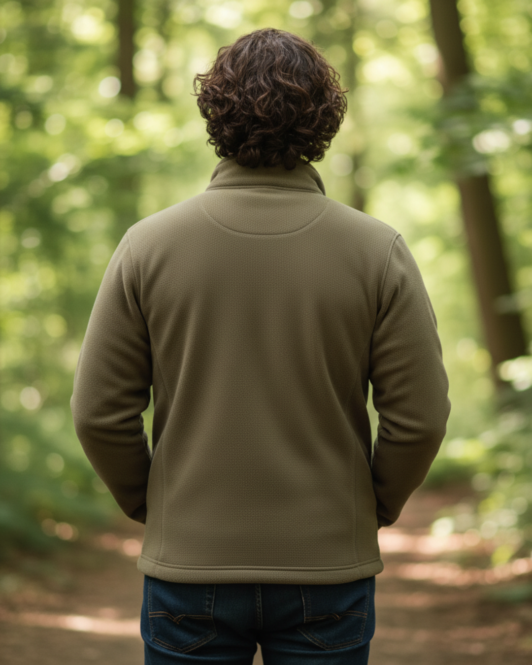 Chaqueta Polar Gruesa con Cuello Alto para Unisex